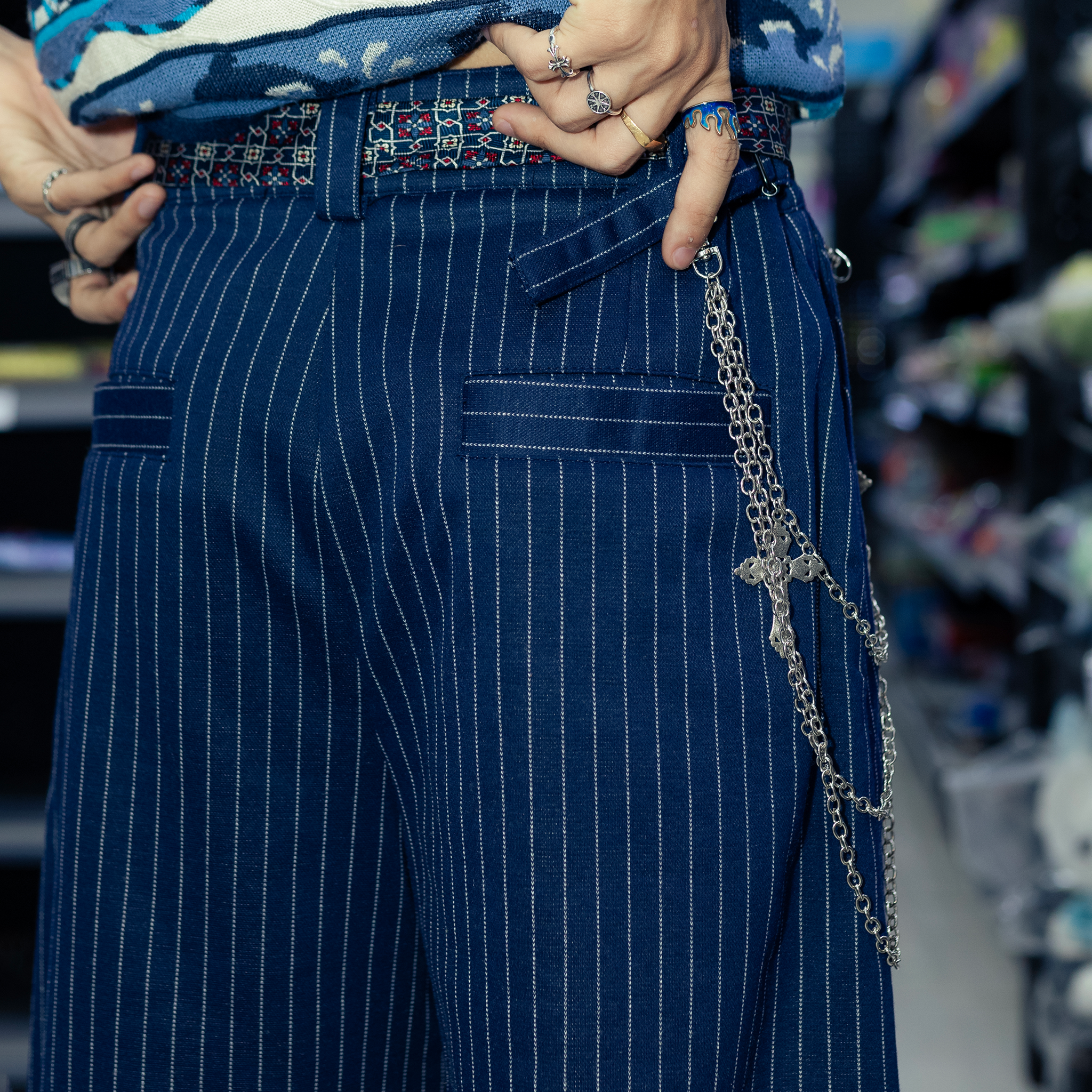 Stripped Pants
