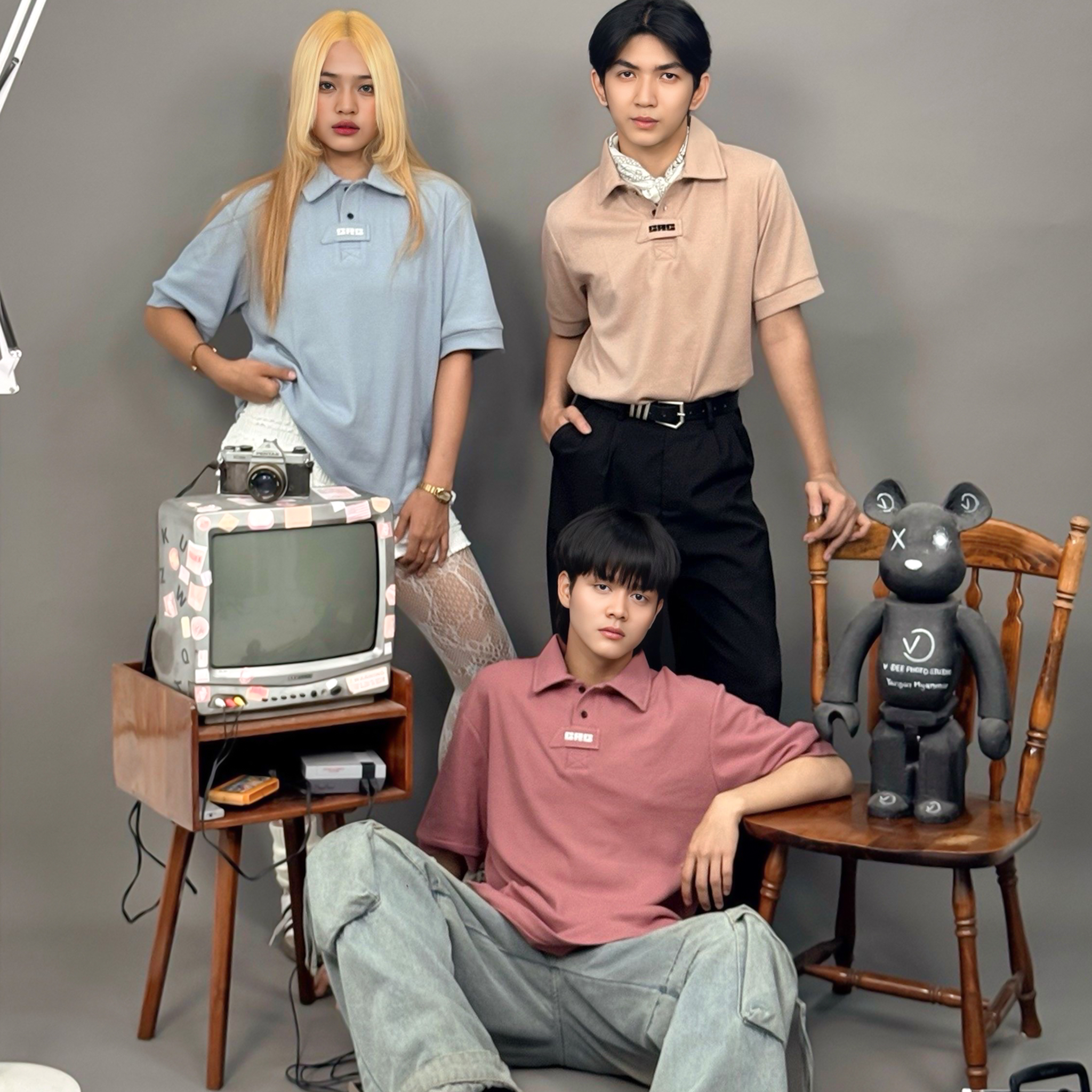 Waffles Polo Shirt
